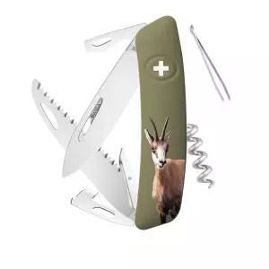 [하프클럽/스위자]Custom Collection - D05 Chamois(샤모아)_olive(12가지 기능) 멀티툴 다용도칼