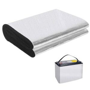 [미국배송] 배터리 단열 키트 자동차 담요 랩 및 커버 랩 극한 온도 보호를 위한 방열판 겨울 보호기 39.37 X 7.87(1개)
