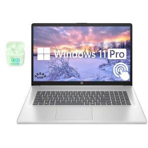 17.3 u201D 터치스크린 비즈니스 64GB PLUSERA 7 마이크로소프트 윈도우 SSD 키보드 노트북 포함 울트라 11 및 이어폰 오피스 인텔 프로 12코어 실버 학생용 2TB RAM 컴퓨터 백라이트