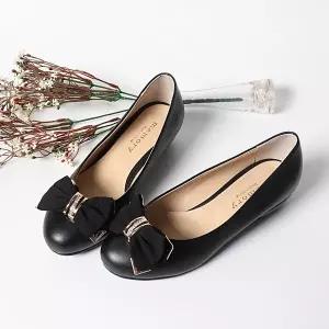 여성 로우힐 빅사이즈 리본구두 103192