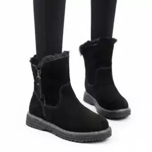 /신상오픈런 여성 겨울 데일리 따뜻한 스웨이드 앵클부츠