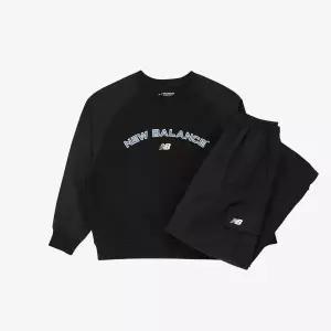 [롯데백화점]뉴발란스 NBSC_우븐 매칭 맨투맨 + 우븐 팬츠 셋업 (NK9YG1772U)