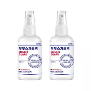 무무스가드 80mlX2개 기획 모기 털진드기 기피제 캠핑 여행 이카리딘 독일산 원료