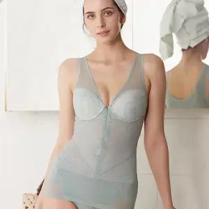 [라라슬림] 1초보정 지퍼 쉐이핑 란쥬 팬티세트