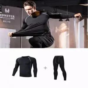 운동 긴팔 레깅스 세트 트레이닝복 헬스복