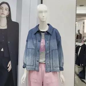 [ab.f.z]Abfz DP01 그라데이션 워싱 셔츠형 청자켓 AFY2HB32_P361226773