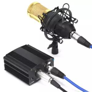 파워 마이크 48V 전원 콘덴서 팬텀 공급 증폭