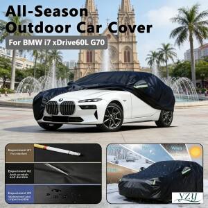 [호환품]BMW 호환 i7 xDrive60L G70용 자동차 액세서리 야외 보호 풀카 커버 눈덮임 방지 햇빛 가리개 방수