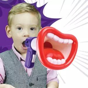 [블루마켓]재미있는 음성변조 빅마우스 퍼니마이크 (색상랜덤) 단체놀이 놀이마이크 목소리변조 아이선물