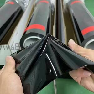 [호환품]PPF TPU 고광택 블랙 7.5Mil 바이크 오토바이 안티 스크래치 자기 치유 자동차 페인트 표면 랩 비