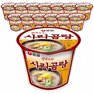 농심 사리곰탕 111g 12개