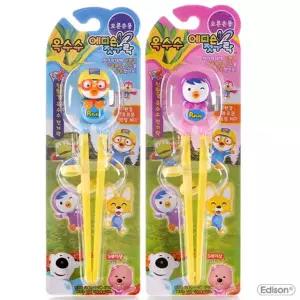 뽀로로 옥수수 젓가락 뽀로로 젓가락 유아젓가락 뽀로로젓가락