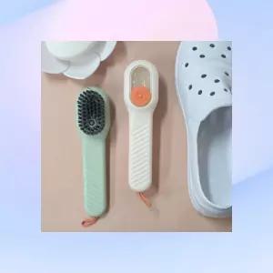 일체형펌프 운동화용 청소솔 간편한 주방 세척솔 솔브러쉬