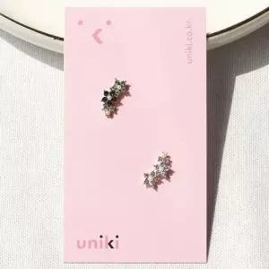 낱개판매) 플라워 피크닉 귓바퀴 이너컨츠 피어싱 피어싱 크리스탈귀걸이 럭셔리피어싱