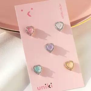 낱개판매) 하트비트 이너컨츠 아웃컨츠 피어싱 피어싱 크리스탈귀걸이 럭셔리피어싱