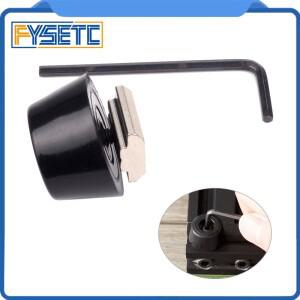 4세트 3d 프린터 방진 피트 3030 프로파일 용 Prusa i3 MK3 키트 고무 랜딩 매트