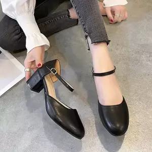 메리제인 펌프스힐 미들 여성 스트랩 구두 플랫슈즈 여자메리제인구두 여성메리제인슈즈