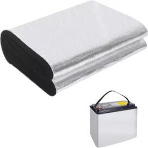 배터리 단열 키트 자동차 담요 랩 및 커버 극한 온도 보호를 위한 방열판 겨울 보호기 39.37 X 7.87(1개)
