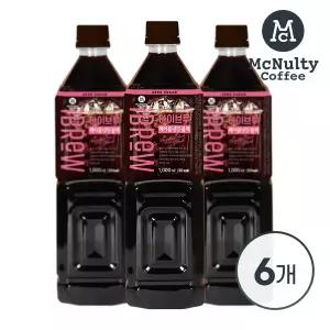 맥널티 아이브루 헤이즐넛향 블랙 1L  6입