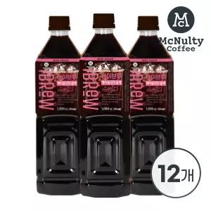 맥널티 아이브루 헤이즐넛향 블랙 1L 12입