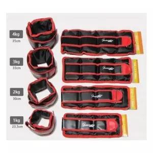 철구슬주머니 4KG(2kg x2) 모래주머니 중량밴드 손목 철주머니 중량밴드 모래주머니