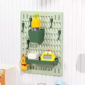 [생활] 홈데코 벽장 선반 타공소품정리 선반부착식 타공판