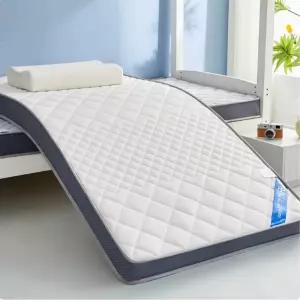 손님 매트 수면 푹신 라텍스 인용 바닥 소형매트 접이식 싱글