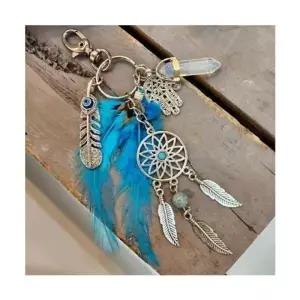( )휴대용 드림캐처 미기 럭키 백꾸 열쇠고리 행운 키링