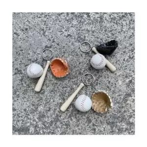 야구 장비세트 방망이 키링 열쇠고리 키홀더 글러브