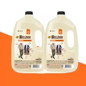 테크 울드라이 이염방지 니트 중성세제 2.5L 용기 2개 울세탁세제