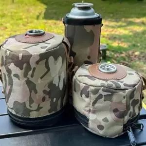 ( )몰리 시스템 가스통 케이스 450g 캠핑 버너 연료통 보호 수납 파우치