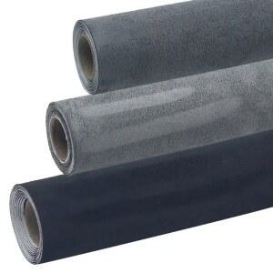 천연가죽원단 자동차 헤드 라이너용 자체 접착 스웨이드 원단 벨벳 가죽 실내 장식 블랙 그레이 색상 1m 1 45m