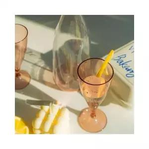 루미나D 캠핑 피크닉용 플라스틱 휴대용 샴페인잔 세트