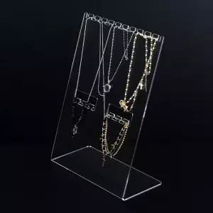 특대형 2단 아크릴 목걸이 진열대 팔찌 거치대 특대 아크릴 진열 잡화 얼리