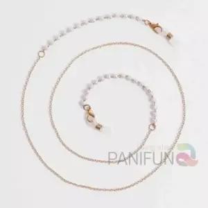 진주 안경줄 로즈골드 패션안경줄 안경걸이 안경고리 고급안경줄 큐빅안경줄스트랩