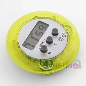 자석 디지털타이머 옐로우 쿠킹타이머 스톱와치 전자식타이머 요리타이머 스터디타이머