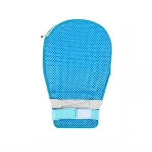 개방형 지퍼 환자 손싸개 찍찍이 메쉬 재활용품 물품