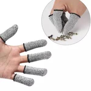 손끝보호 손가락 칼베임방지 목공 안전작업 골무 실용 보호 장구