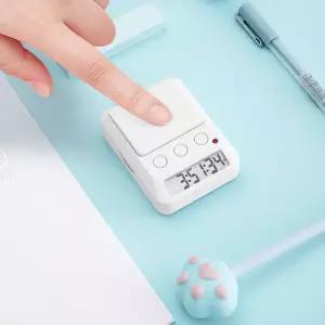 타임 쿠킹 공부 시계 초 스탑워치 버튼식 타이머 주방