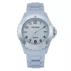 학생 커플 여성 데일리 패션 젤리 컬러 초 손목 시계 손목시계 커플시계 패션시계
