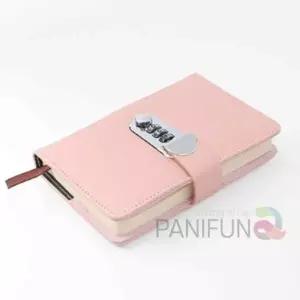 비밀번호 다이어리수첩 핑크 만년형다이어리 만년다이어리 업무다이어리 다이어리세트 A5다이어리