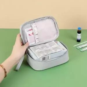 여행 파우치 미니 비상약 가방 캠핑 구급함 구급 응급 케이스 약통