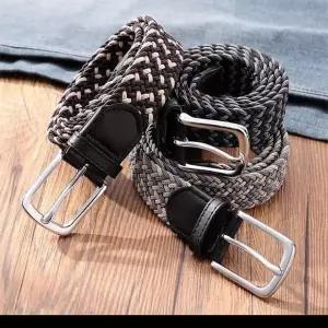 [셀러에이드]남녀 공용 신축성 캐주얼 메시 허리띠 밸트 스포츠 벨트