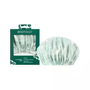 에코툴즈 XL 샤워 캡 또는 목욕용 대형 헤어 모발 보호 및 건조 유지 재사용 가능 방수 소재 모든 유형