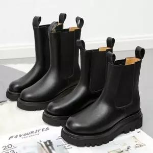 여자워커 798YZT09 데일리 밴딩 캐주얼 미들 롱 통굽