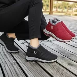 방한 476CLB40 패딩 여성 2컬러 퍼 안감 데일리 부츠