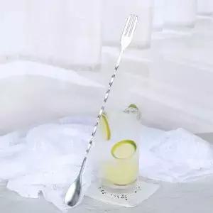 스텐 스틱 바스푼 32cm 머들러