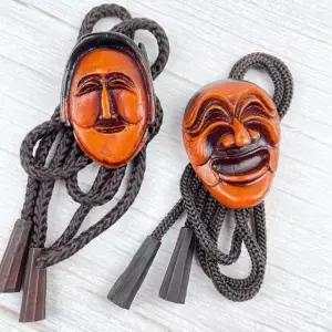 전통 하회탈 가면 걸이 장식 미니