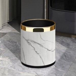 대리석 10L 화이트 코트랙 원목 디자인 tab 침실용 플레이트 골드 북유럽