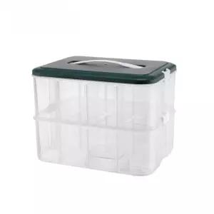 정리함 조각 분리 블록 휴대용 투명 블럭 돌봄 학교 장난감 수납정리